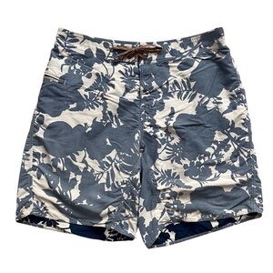 Patagonia Men’s Wavefarer Board Shorts Surf Blue Tropical Beach Summer Size 38